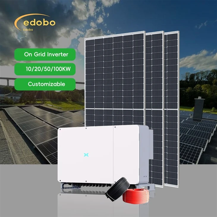 50 kVt grid quyosh energiyasi tizimida komponentlar