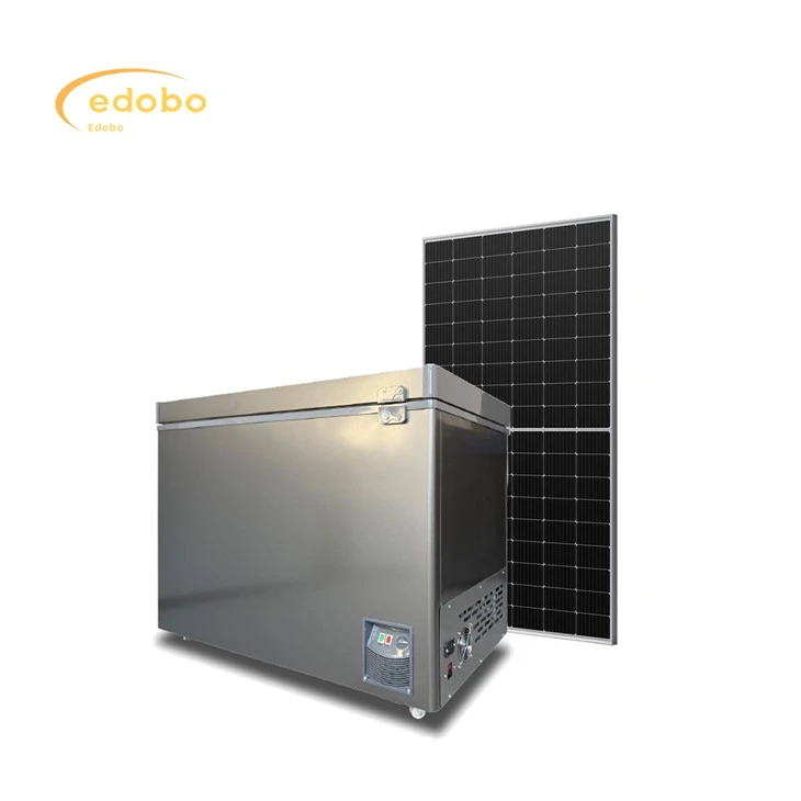 Uy foydalanish uchun Edobo Solar AC/DC quyosh sovutgichli muzlatgichi