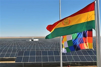 Boliviya Energetika vazirining o'rinbosari Xitoyning qayta tiklanadigan taraq...