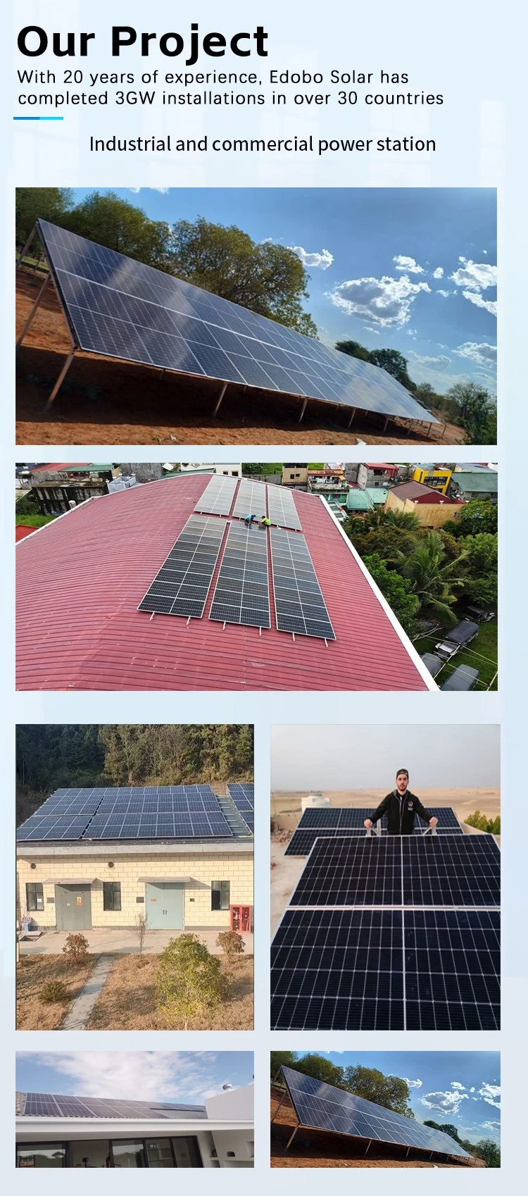 solar panels for samll shad
