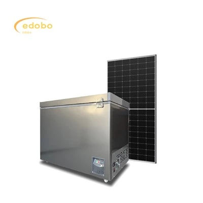 Uy foydalanish uchun Edobo Solar AC/DC quyosh sovutgichli muzlatgichi