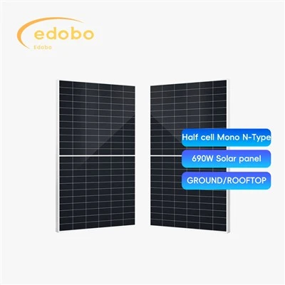 To'liq sertifikatlarga ega Helf Cell 670w 690w quyosh paneli